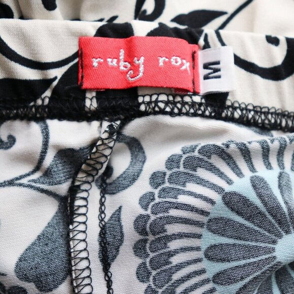 Ruby Rox Halter Maxi Dress M Retro 70s Floral Fit & Flare Boho Summer Beach - Picture 2 of 16